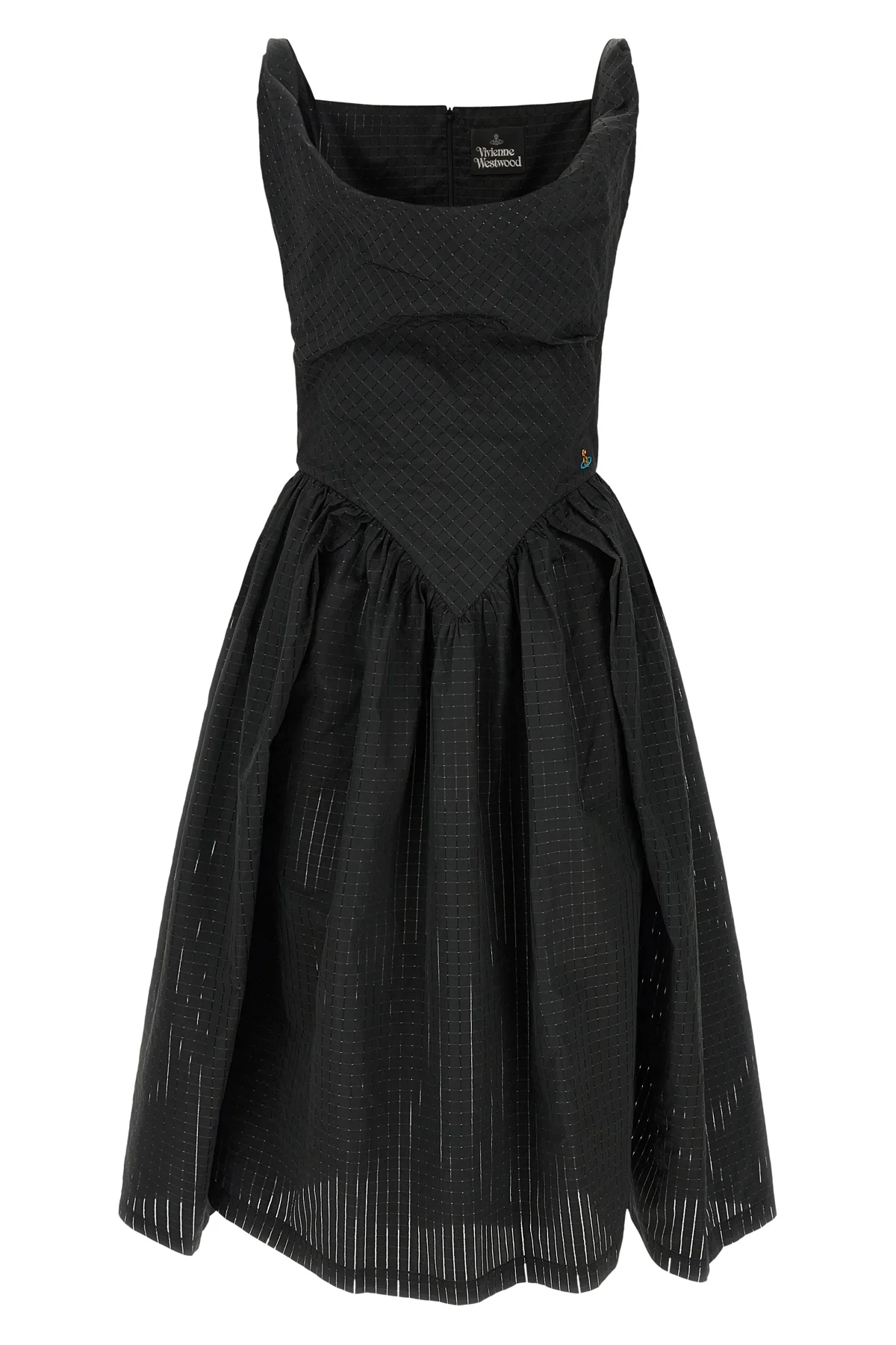 VIVIENNE WESTWOOD 38 vivienne westwoods sunday midi dress reinterprets the historical codes of the