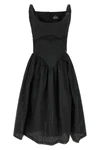 vivienne westwoods sunday midi dress reinterprets the historical codes of the