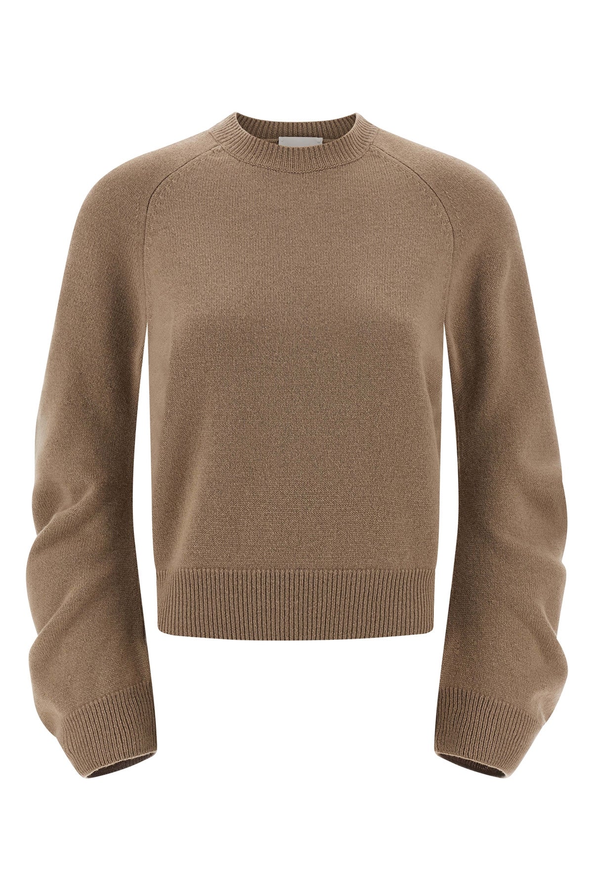 virgin wool crewneck sweater