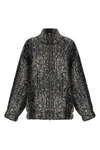 the knit bomber jacket nude redefines the codes of casual outerwear through a th