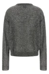 the sweater (nude) is made of a fine mohair and wool blend