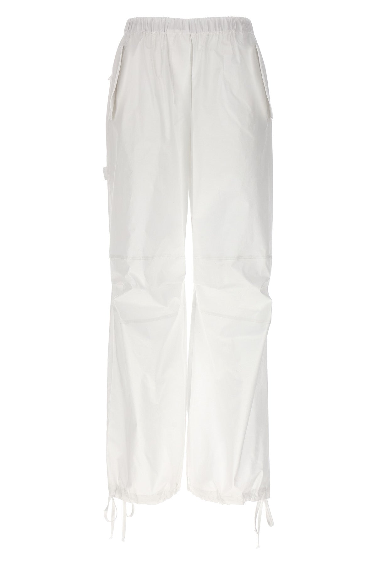 NUDE 40 cargo trousers in cotton poplin