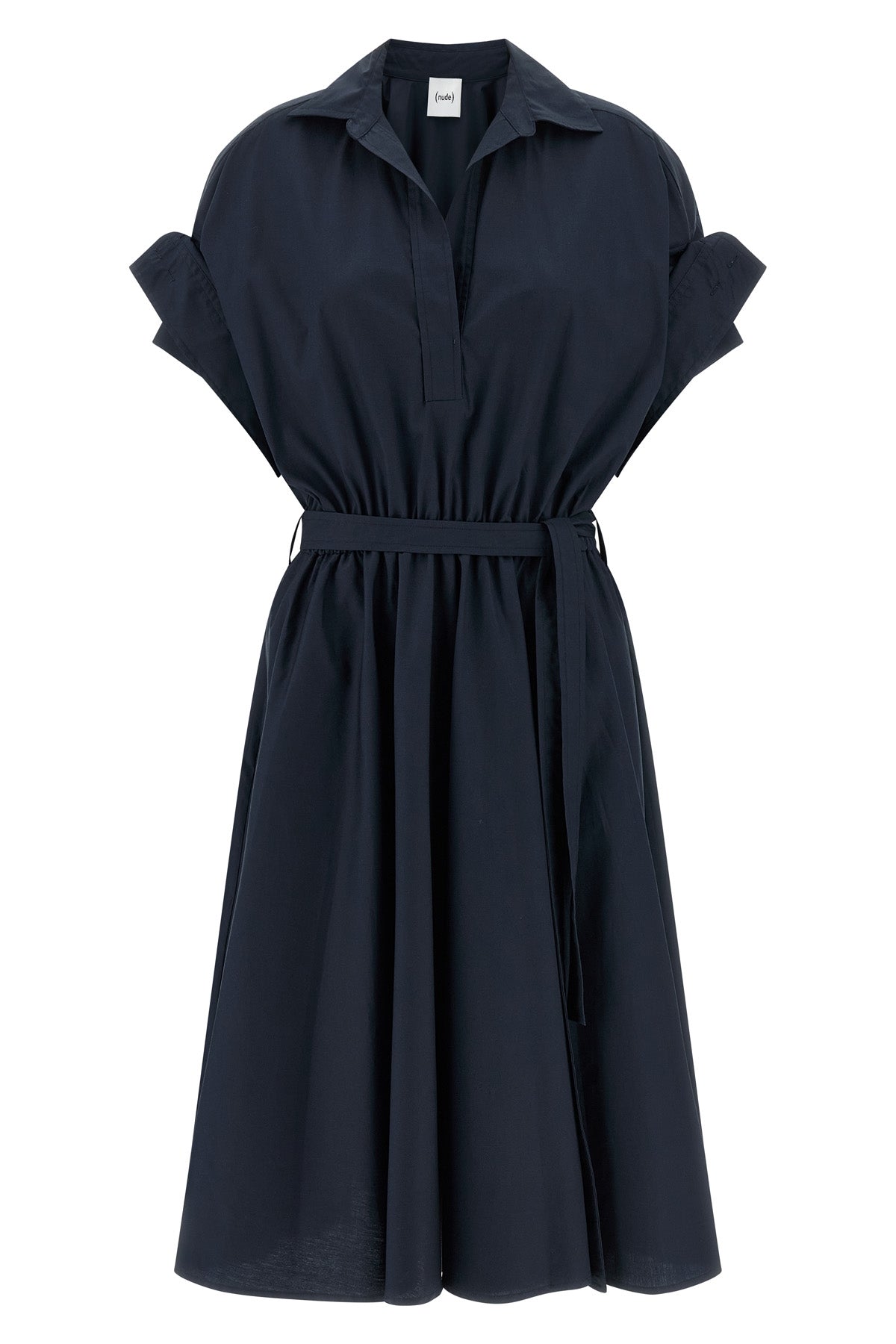 NUDE 38 cotton poplin midi dress