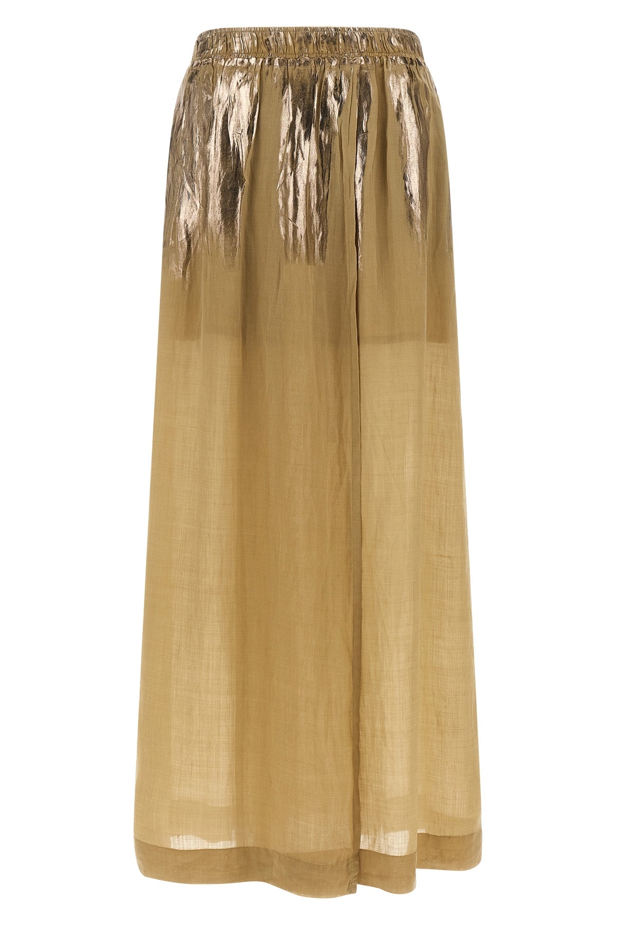 NUDE 38 long skirt in linen blend