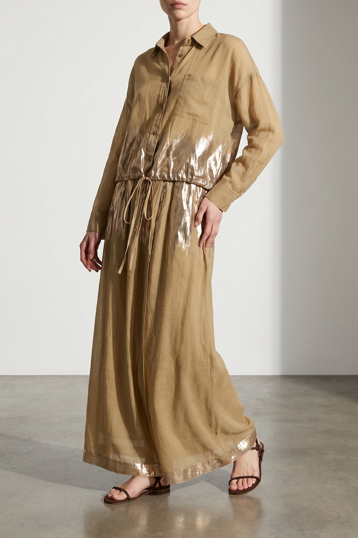 NUDE 40 linen blend shirt