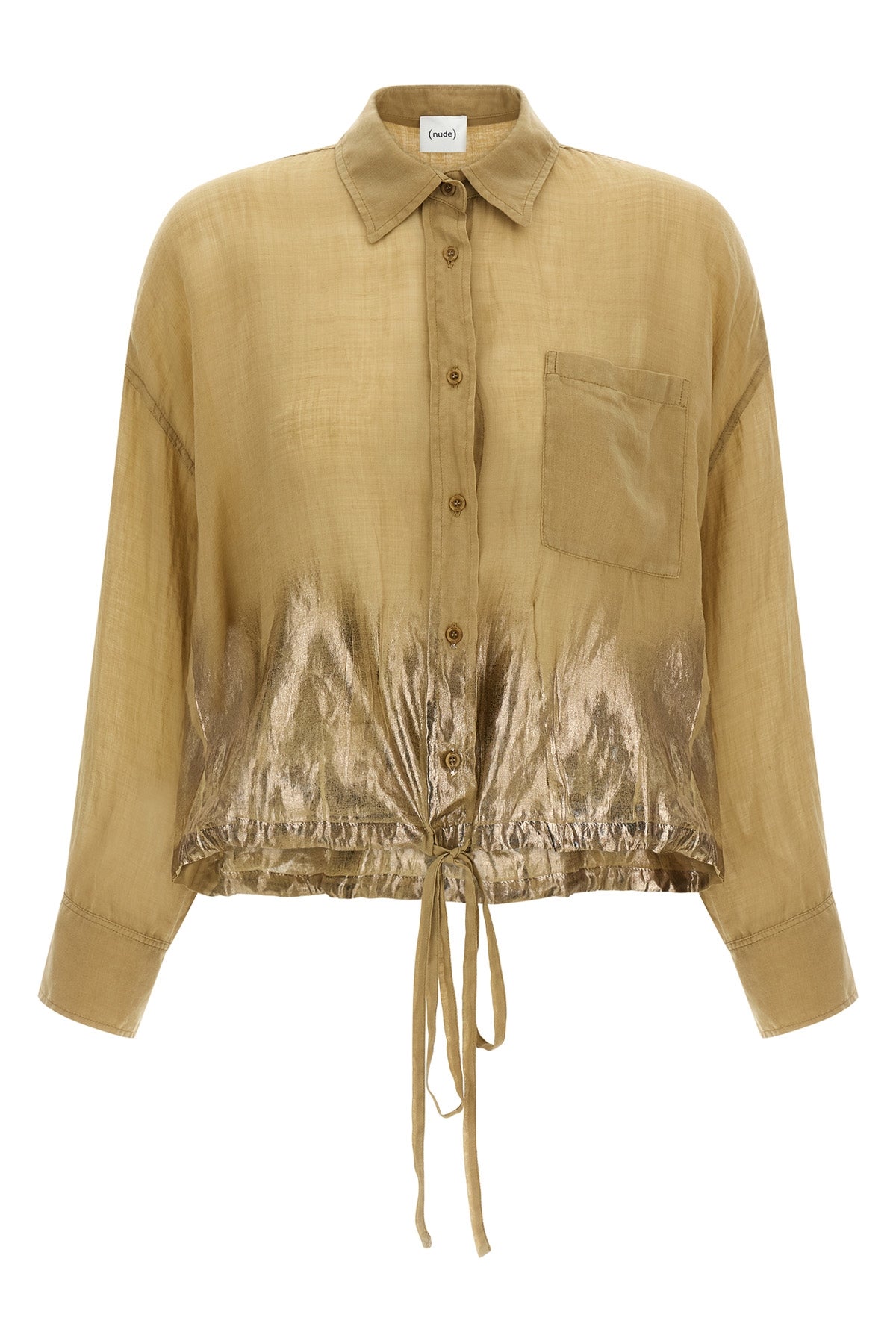 NUDE 40 linen blend shirt