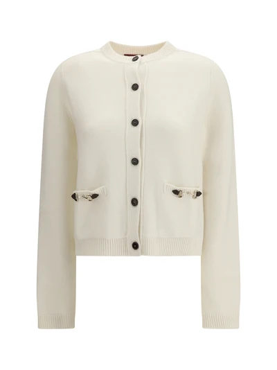 wool and cashmere cardigan