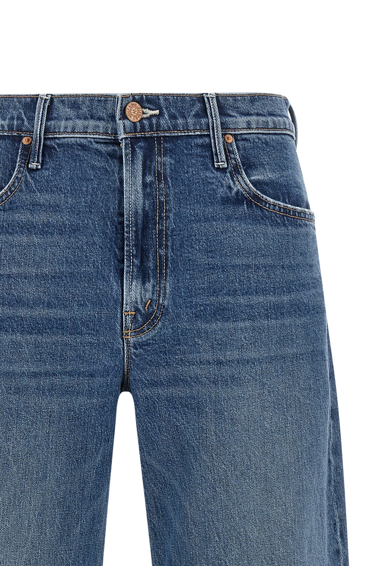 the the mid rise maven flood mother jeans redefine the everyday silhouette thr