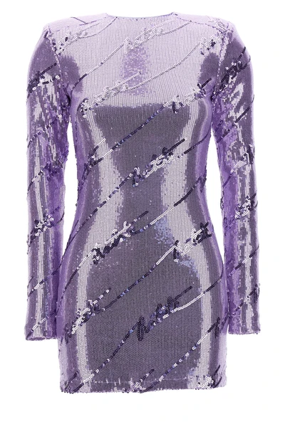 mini dress in stretch fabric