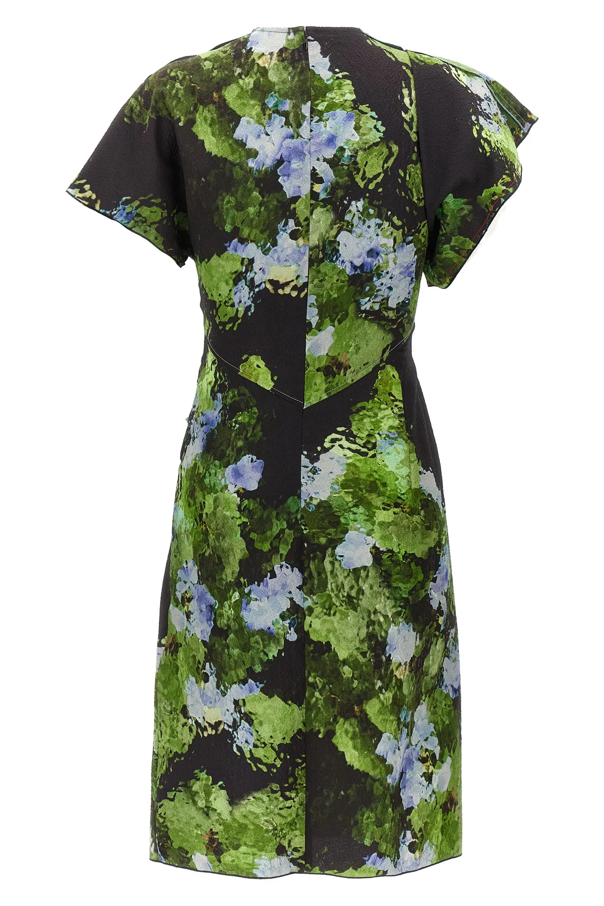 mini dress in cotton blend