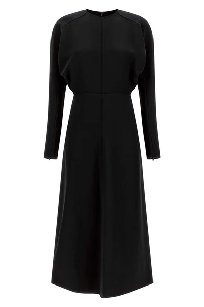 dolman midi dress in medium weight cady