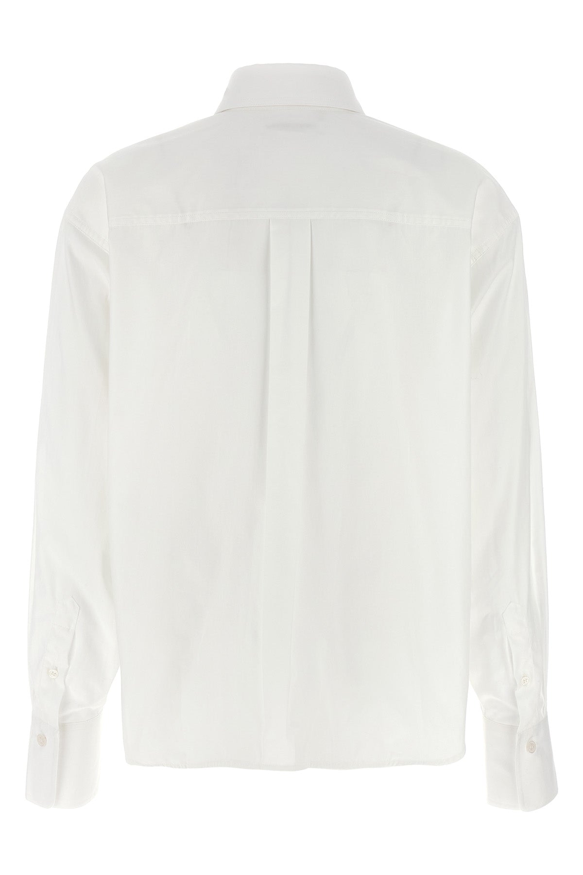 cropped cotton shirt