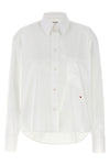 cropped cotton shirt