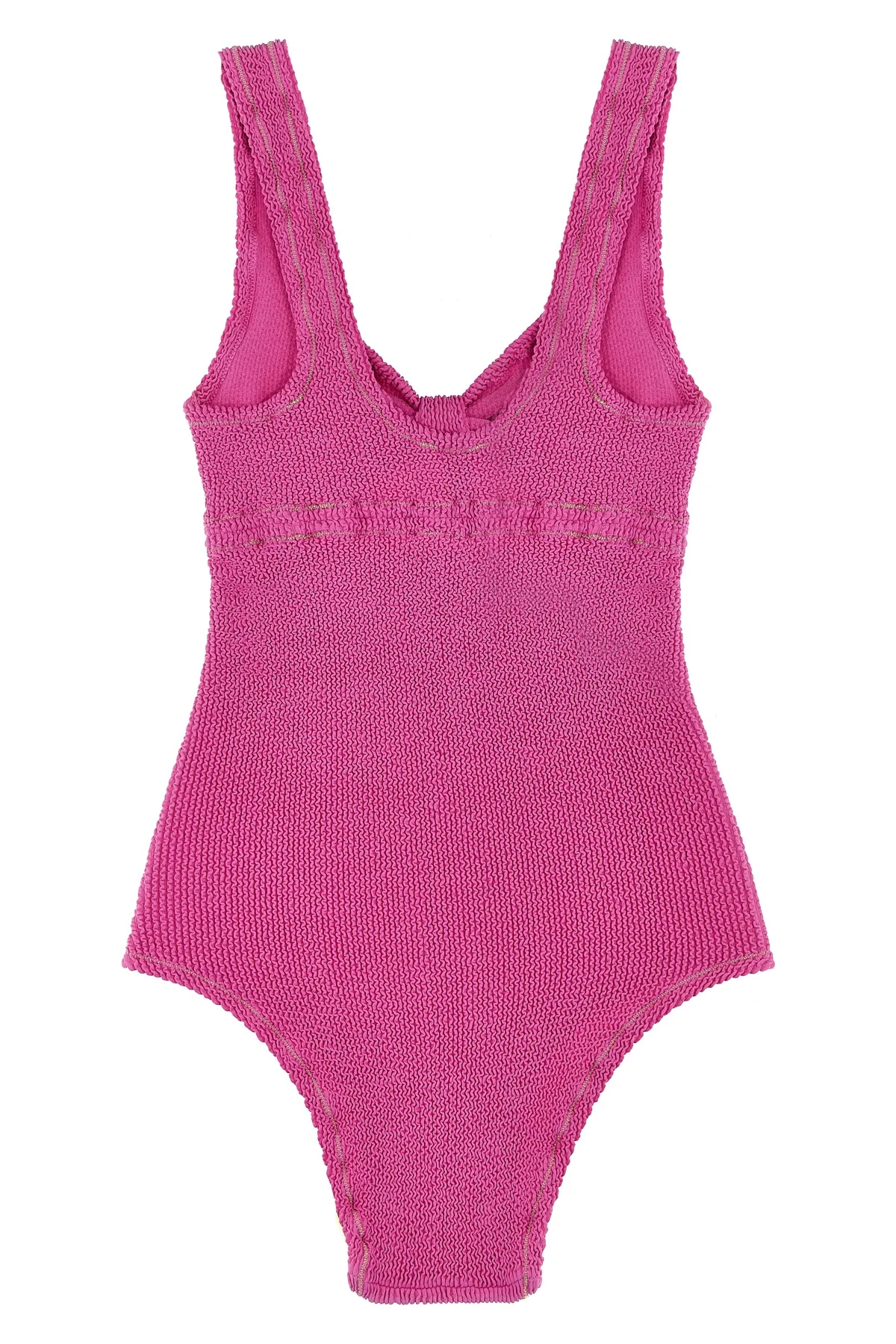 rotate birger christensen x reina olga crinkle one-piece swimsuit in stretch f