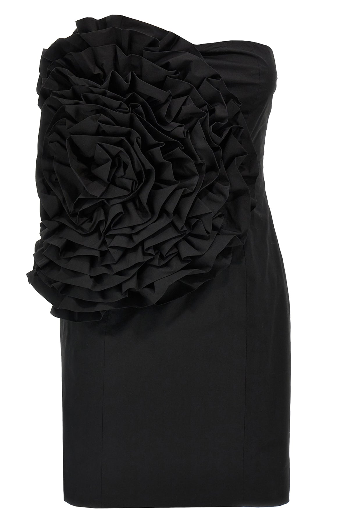 ROTATE BIRGER CHRISTENSEN 34 big flower mini dress in stretch cotton