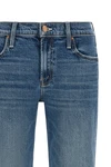 the the jinx heel mother jeans define the silhouette through a flared bootcut