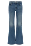 the the jinx heel mother jeans define the silhouette through a flared bootcut