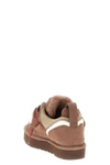 lowmel suede and woven canvas sneakers
