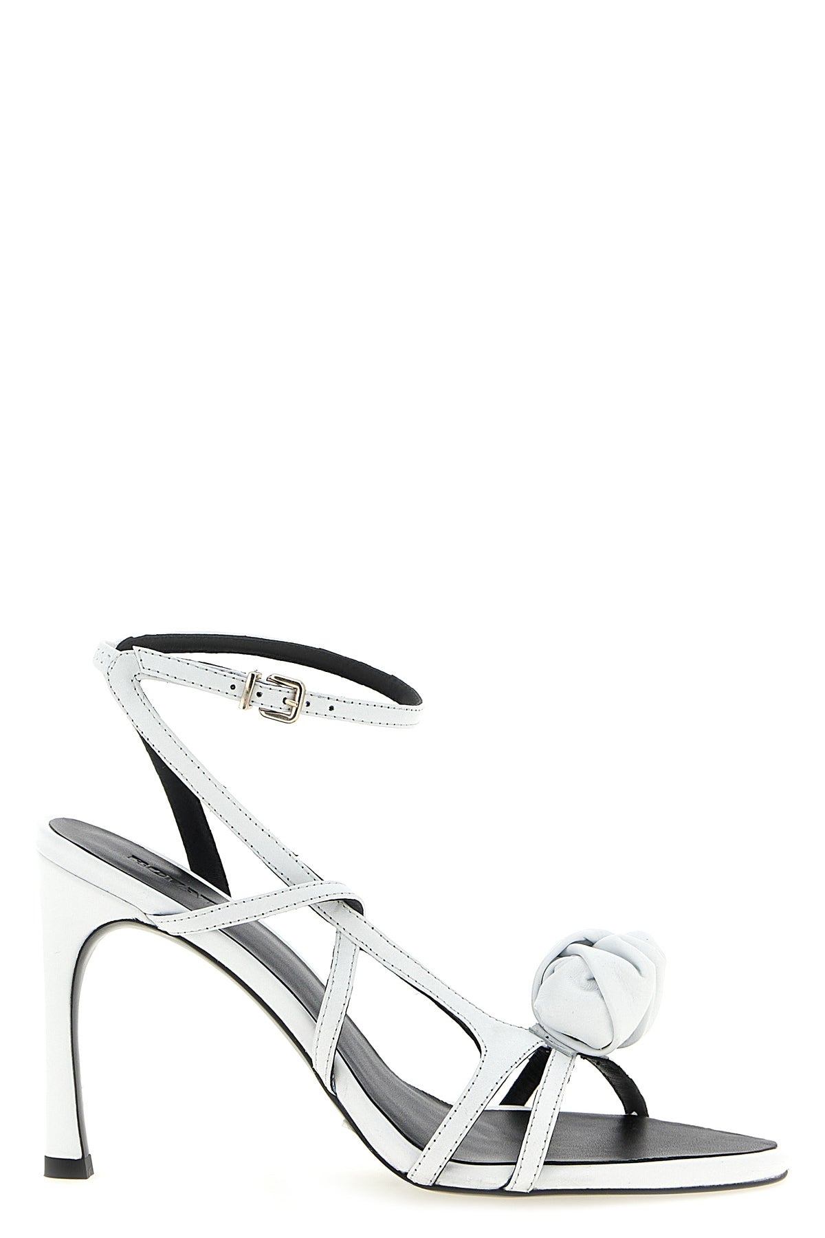 ROTATE BIRGER CHRISTENSEN 38 leather knot smooth leather sandals