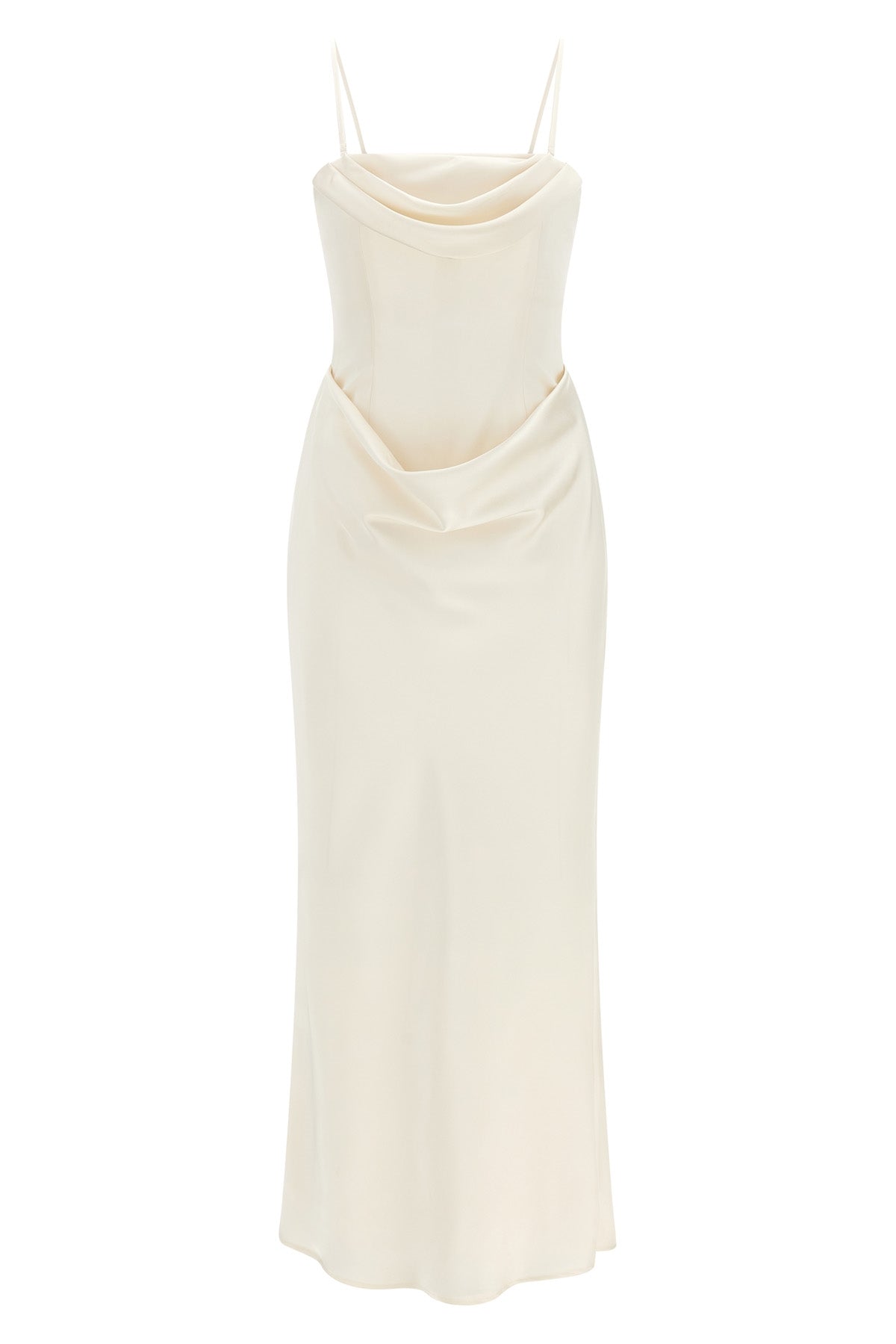 ROTATE BIRGER CHRISTENSEN 34 corsage long satin dress