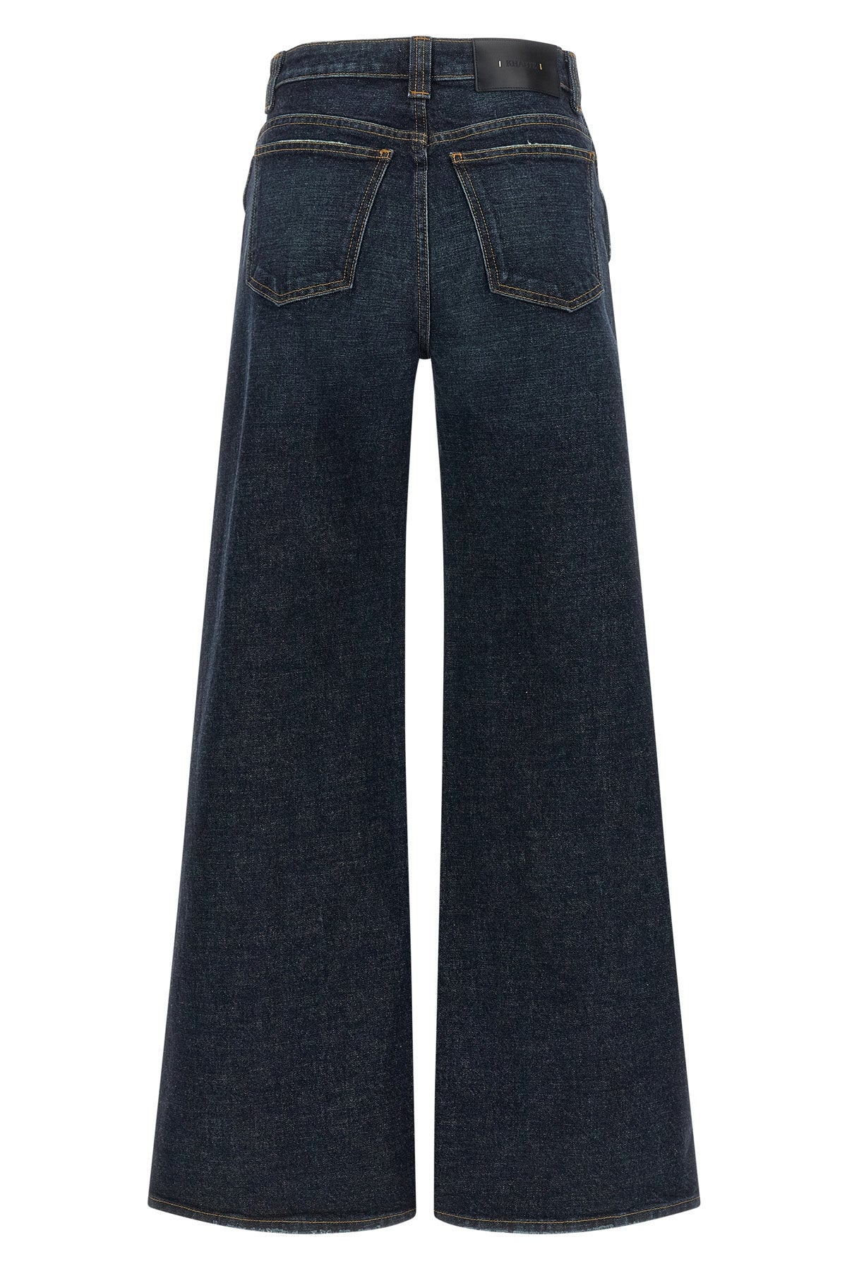 KHAITE 24 the dane khaite jeans redefine the everyday wardrobe through a wide silhouette