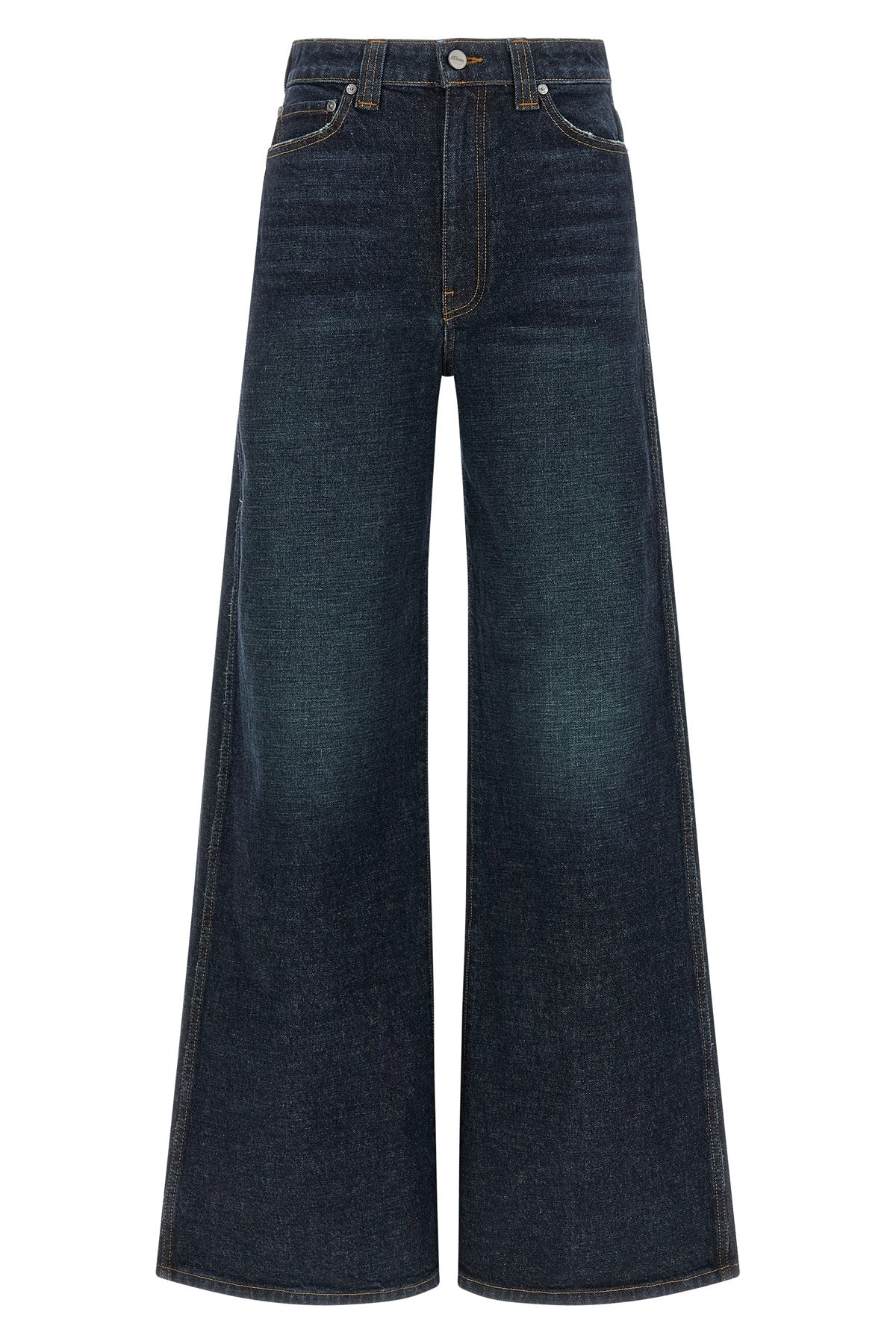 KHAITE 24 the dane khaite jeans redefine the everyday wardrobe through a wide silhouette