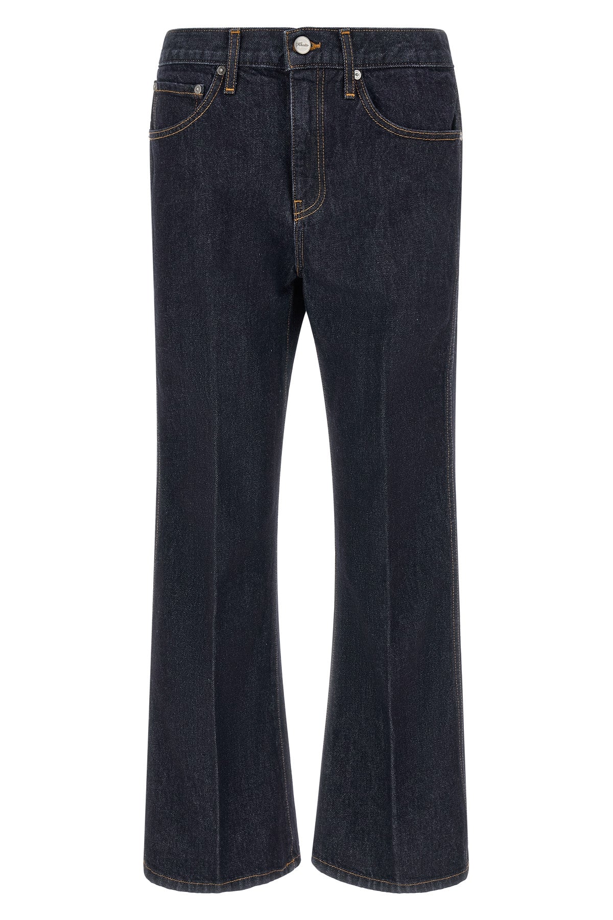 KHAITE 24 the clara khaite jeans redefine everyday denim through a precise flared crop s