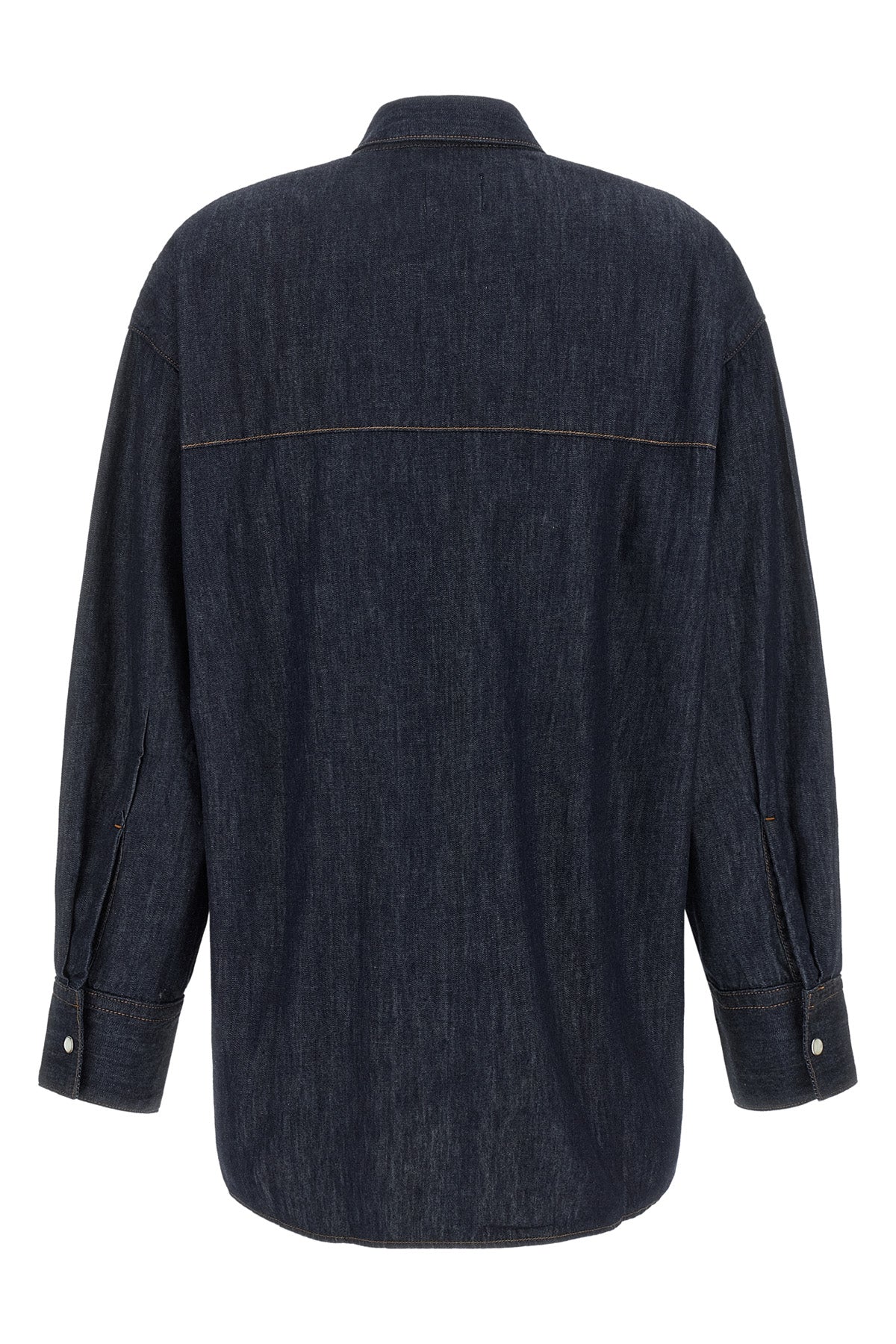 the christensen khaite shirt redefines a classic workwear silhouette through r