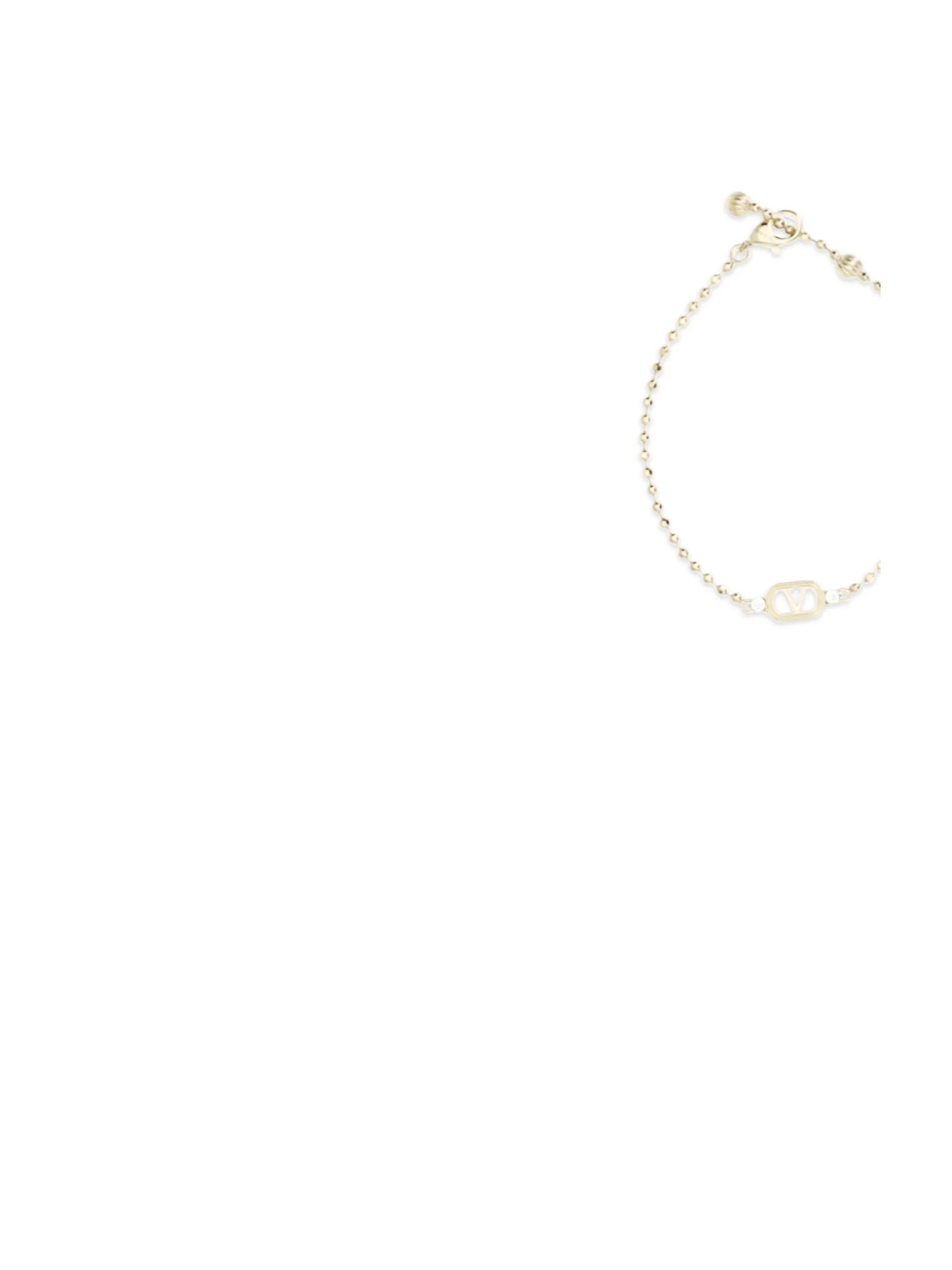 ovalette bracelet in metal and swarovski® crystals