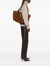 Le 5 a 7 Bea Tote Suede Leather Tote