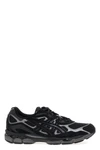gel-nyc lace-up sneakers in technical fabric