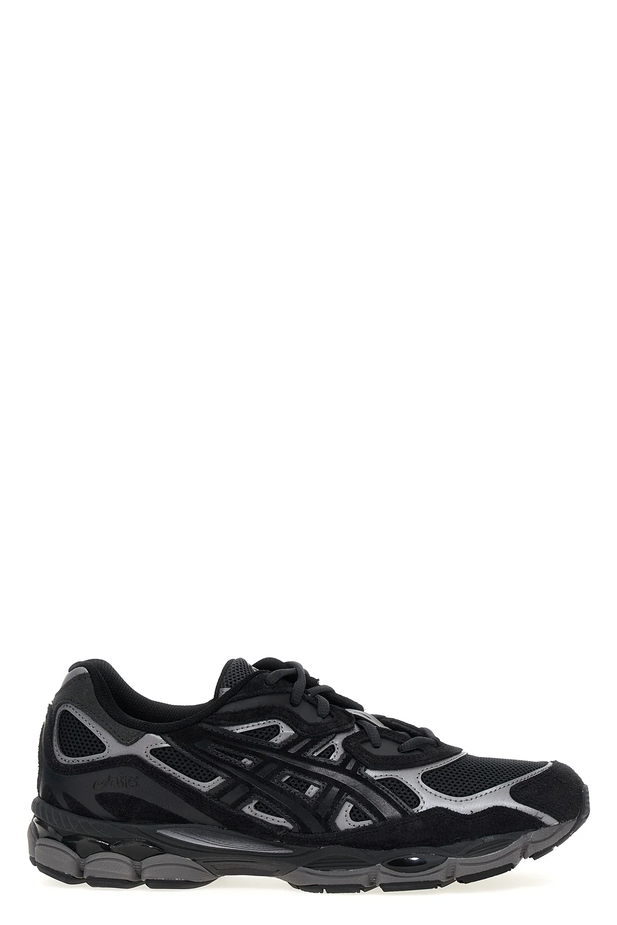 gel-nyc lace-up sneakers in technical fabric