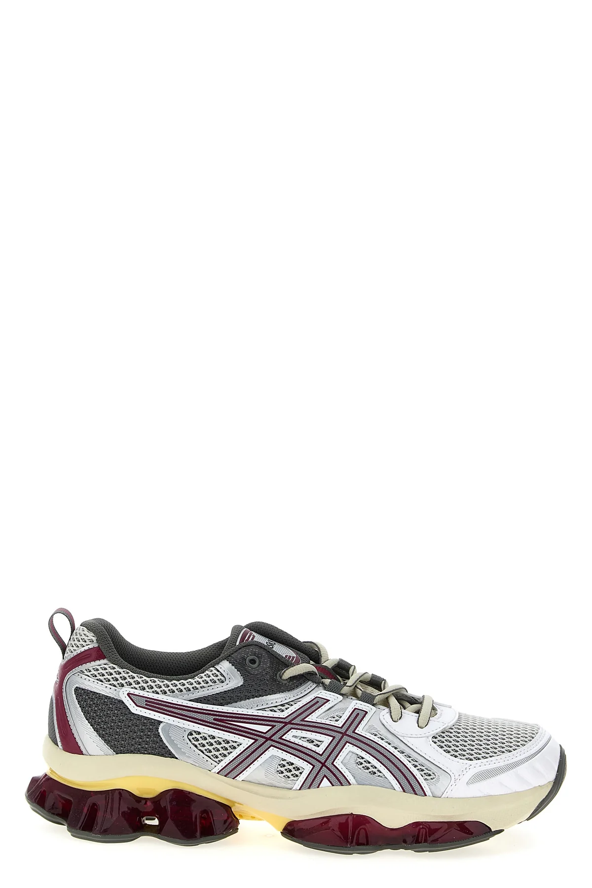 ASICS 9 gel-quantum kinetic synthetic leather and mesh fabric sneakers