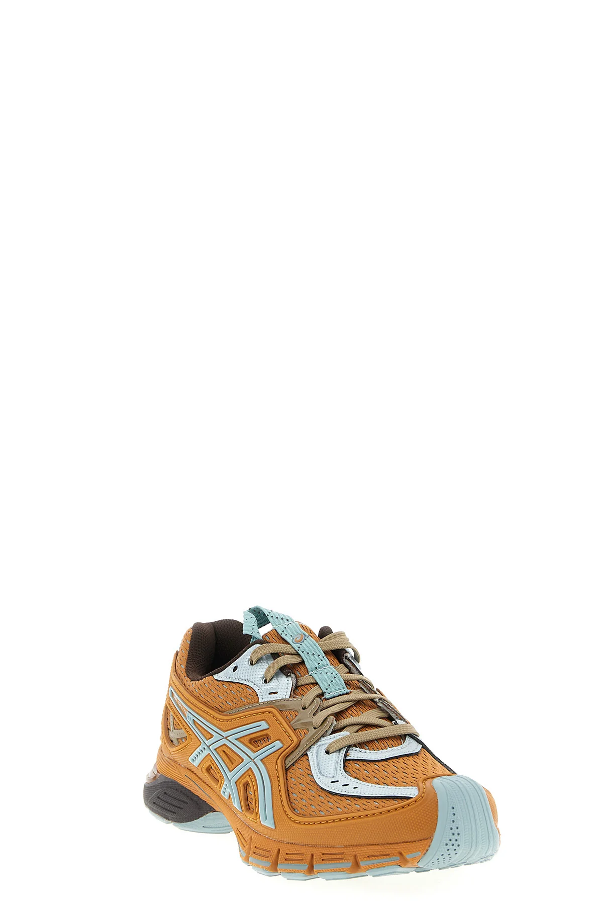 ASICS 8.5 ub12-s gel-sd lyte® sneakers in anodized synthetic leather and open hole mesh