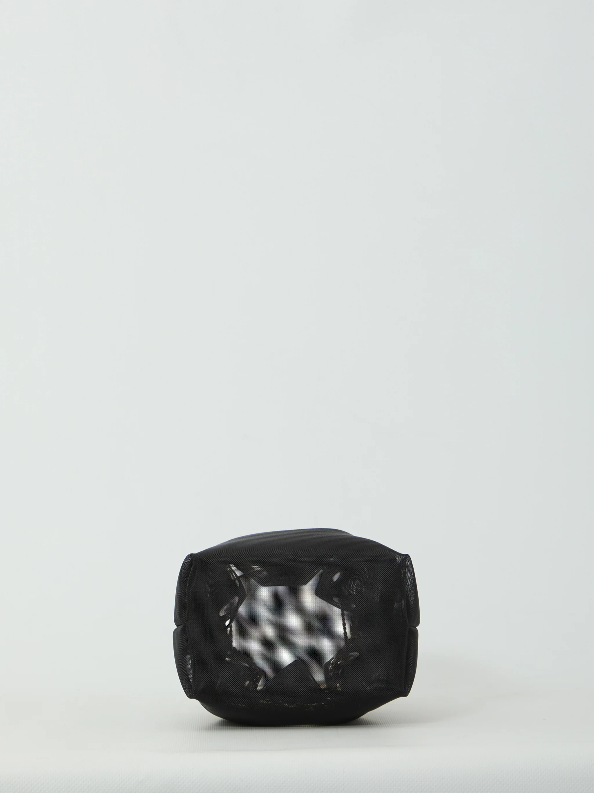black mesh bon bon bag