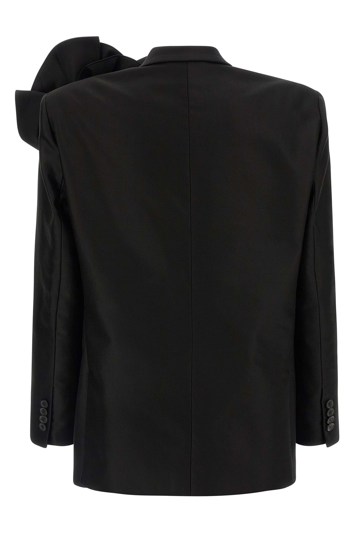 MAGDA BUTRYM 32 04 single-breasted cotton blazer