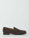brown suede loafers