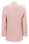 single breast cady viscose blend blazer