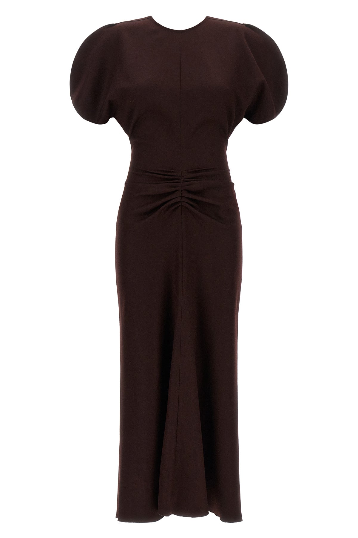 VICTORIA BECKHAM 6 virgin wool bela midi dress