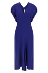 edith midi dress in soft cady fabric