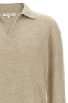 leach half-weight cashmere polo shirt