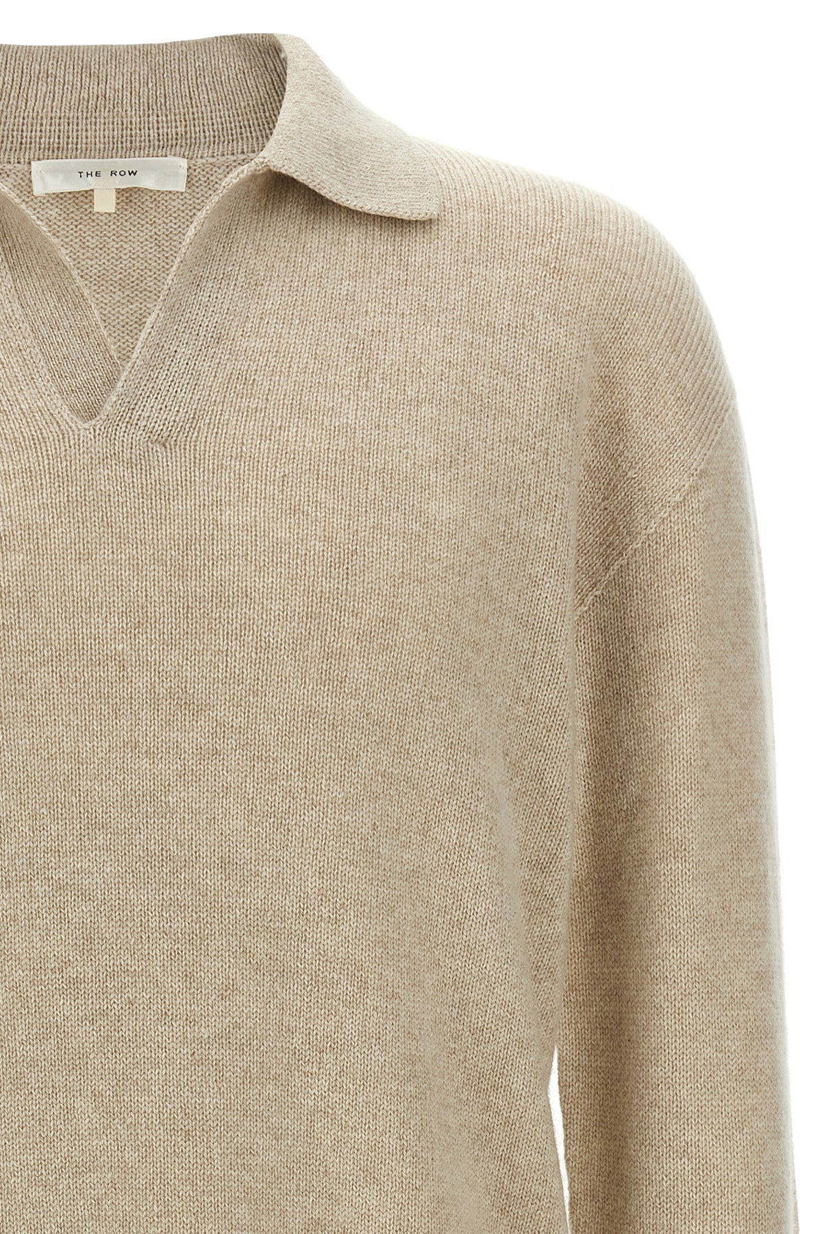 leach half-weight cashmere polo shirt