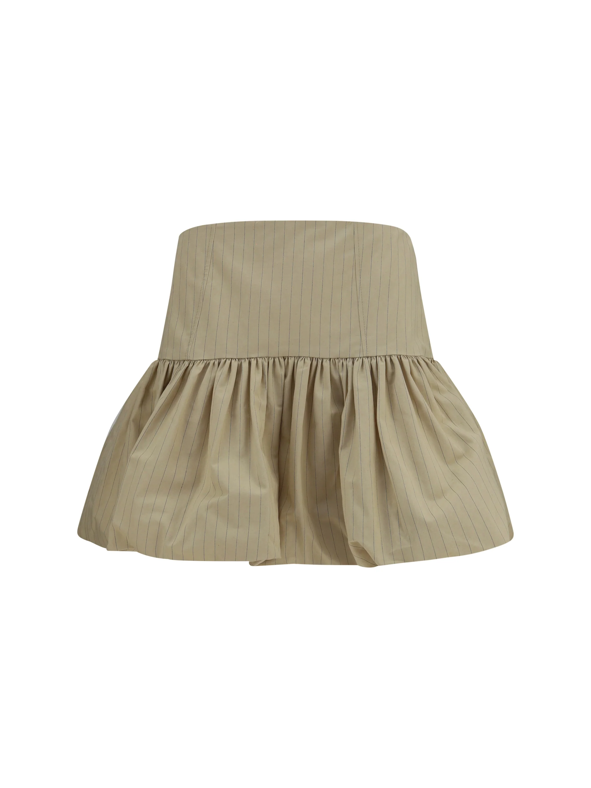 ruffled mini skirt