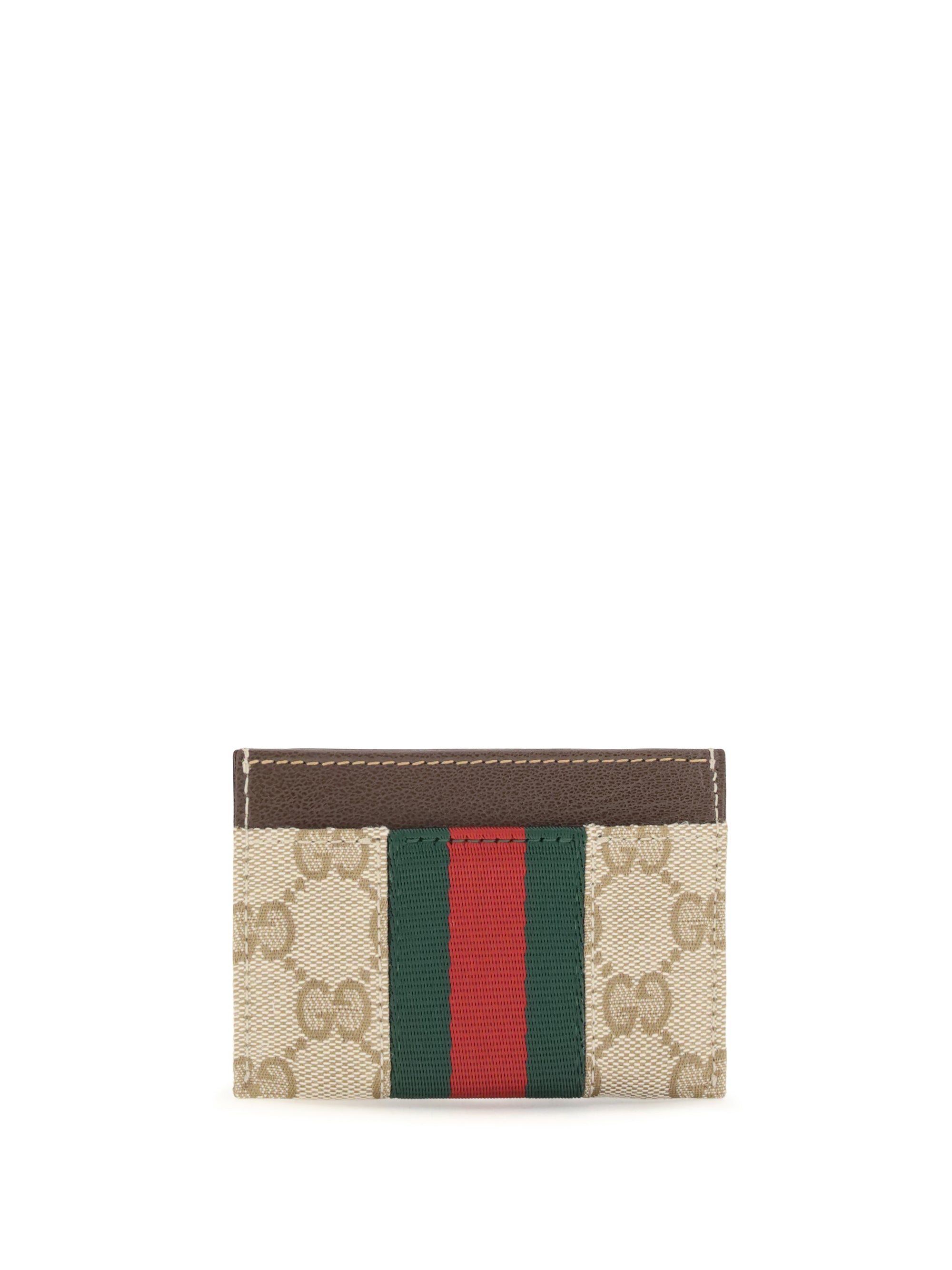 GUCCI OS web horsebit card holder