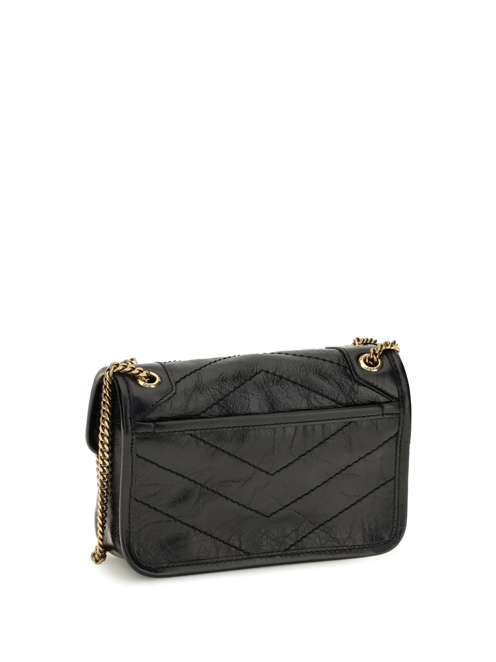 mini niki leather shoulder bag