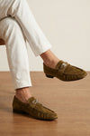 mocallista loafers in veau velours