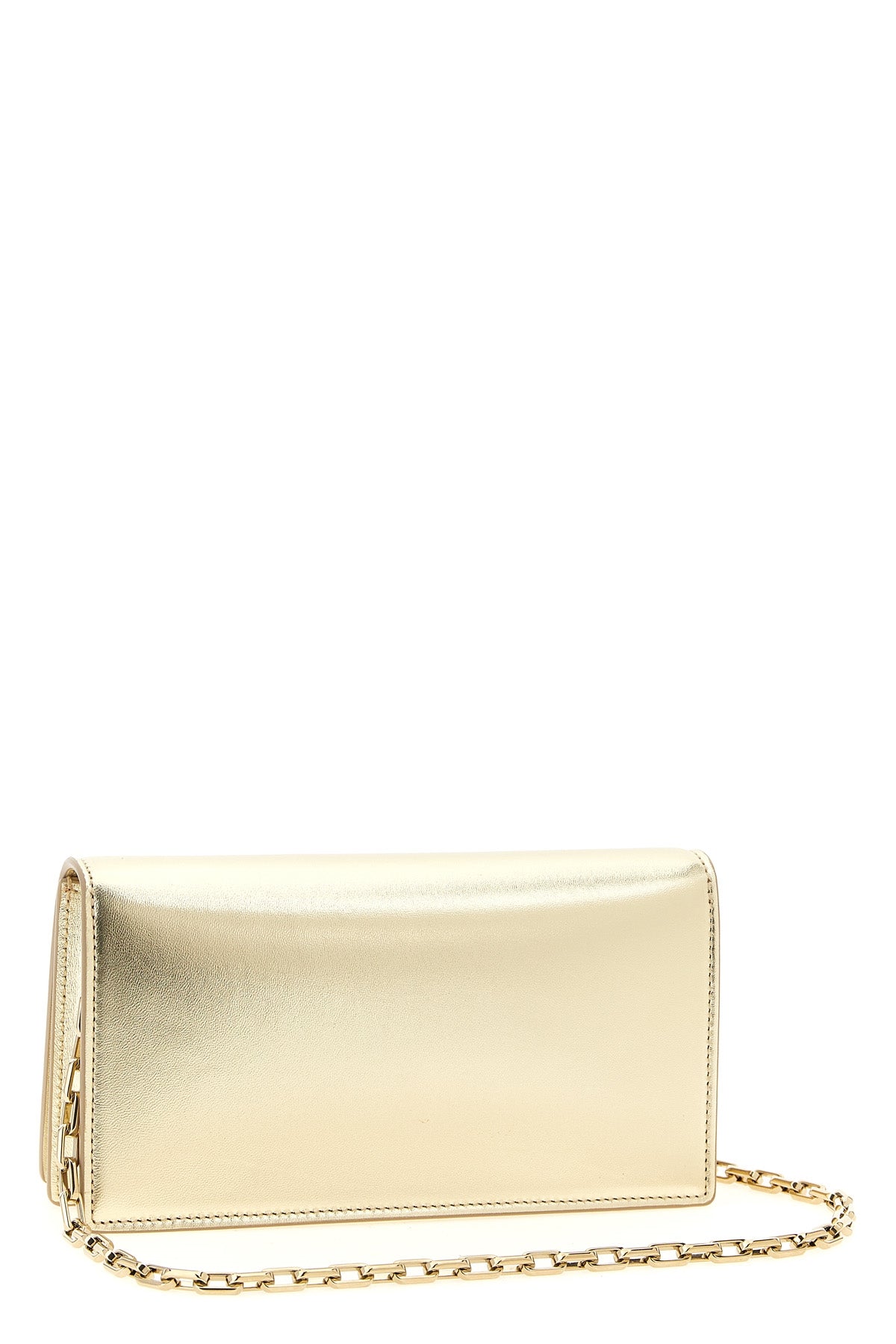 CHRISTIAN LOUBOUTIN OS bettina clutch in laminated lamb nappa leather