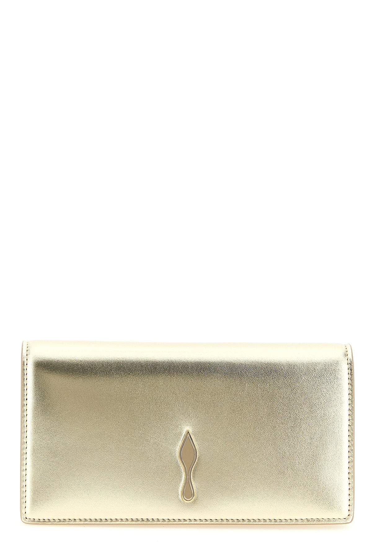 CHRISTIAN LOUBOUTIN OS bettina clutch in laminated lamb nappa leather