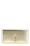 bettina clutch in laminated lamb nappa leather