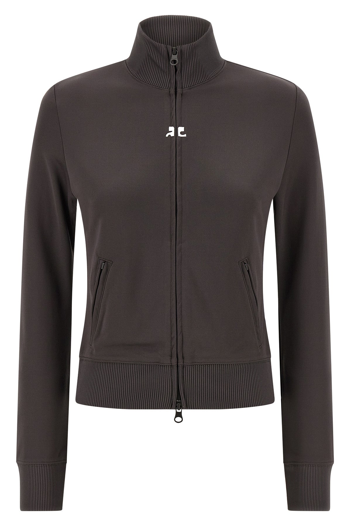 COURRÈGES L tracksuit interlock jersey sweatshirt